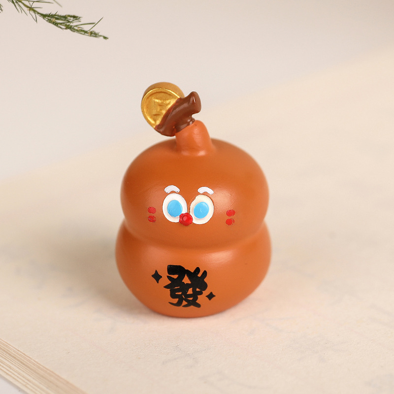Gourd Brothers - figura od smole za stol
