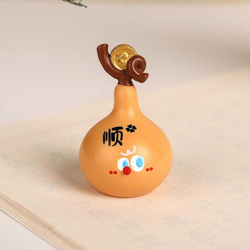 Gourd Brothers - figura od smole za stol