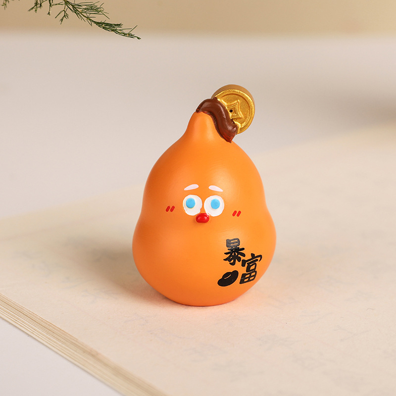 Gourd Brothers - figura od smole za stol