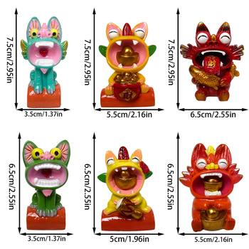 Smolna figura – mačka sreće, desktop dekoracija, suvenir iz Yunnana, poklon za Dali i Lijiang