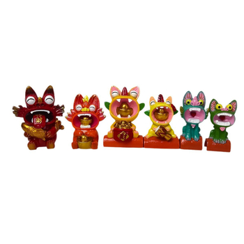 Smolna figura – mačka sreće, desktop dekoracija, suvenir iz Yunnana, poklon za Dali i Lijiang