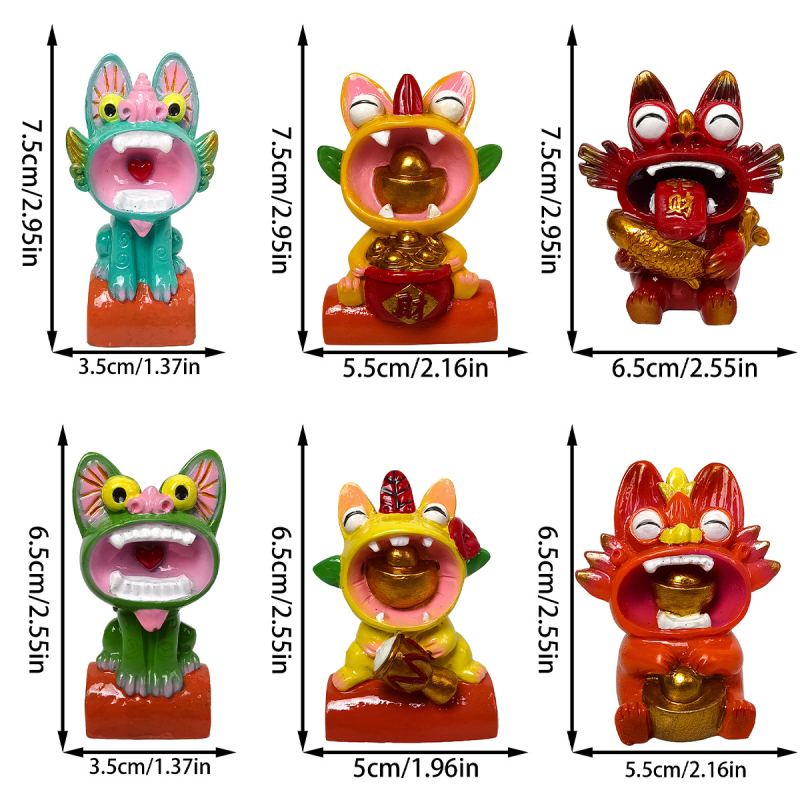 Smolna figura – mačka sreće, desktop dekoracija, suvenir iz Yunnana, poklon za Dali i Lijiang