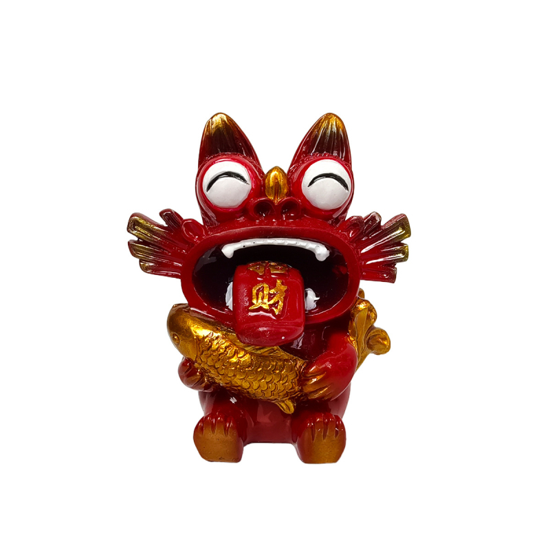 Smolna figura – mačka sreće, desktop dekoracija, suvenir iz Yunnana, poklon za Dali i Lijiang