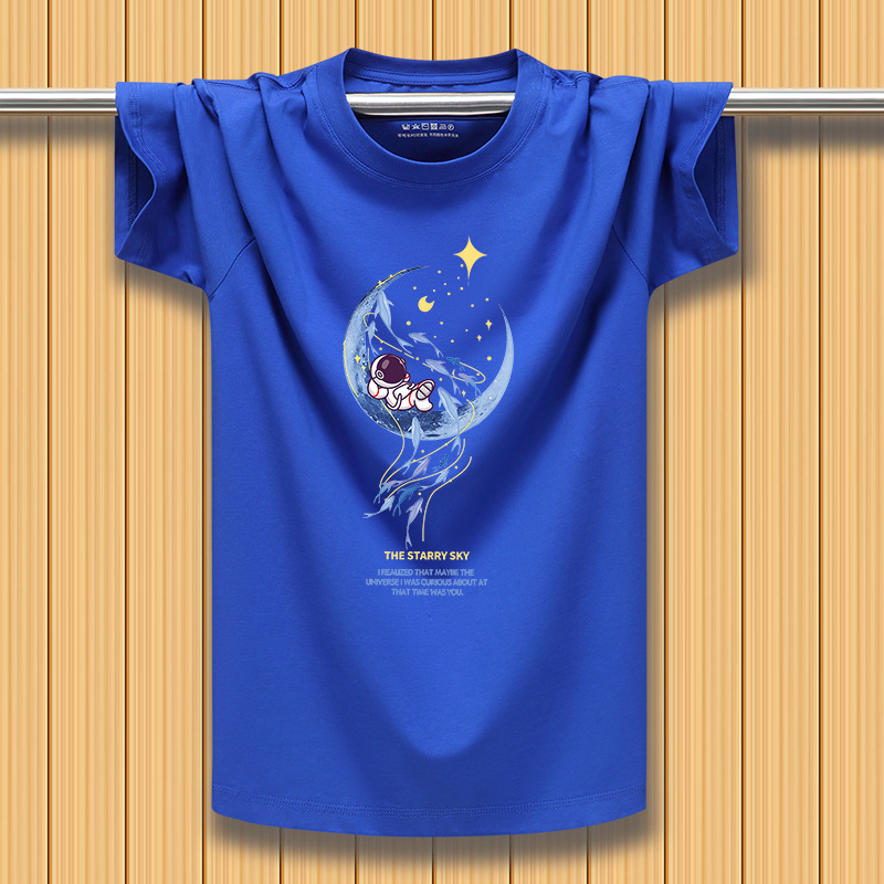 Tricou bărbați cu mânecă scurtă, stil stradal american, vibe vintage din Hong Kong, croială lejeră, respirabil