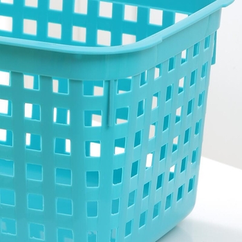 Prijenosna plastična košarica za kupovinu za supermarket, voće i piće
