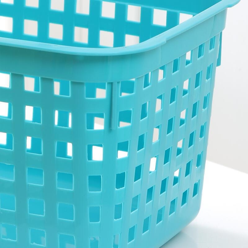Prijenosna plastična košarica za kupovinu za supermarket, voće i piće