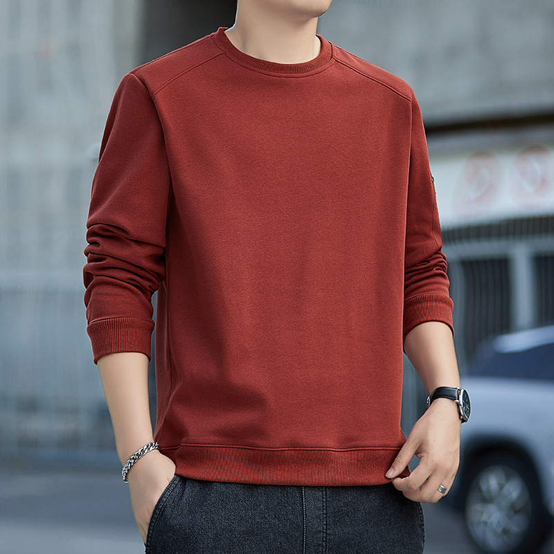 Férfi tavaszi pulóver japán streetwear stílusban, laza szabású, hosszú ujjú, galléros rever