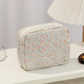 Berg Luggage Virágos Pamut Tároló Táska Vatelinált