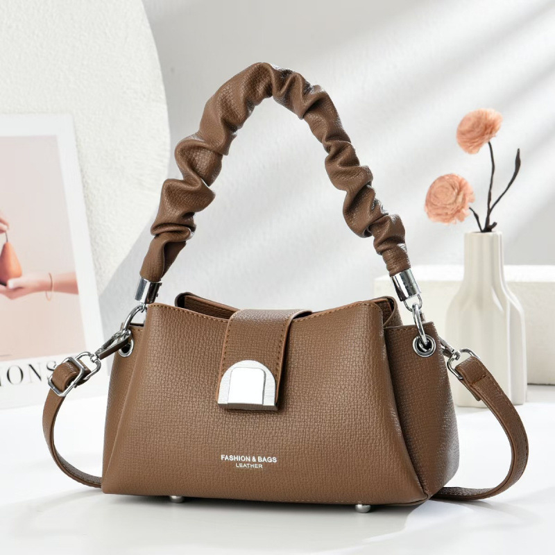 Izvanredna PU torba, ljetna kolekcija 2025, ženska srednja crossbody torba sa zatvaračem, gradski minimalistički stil