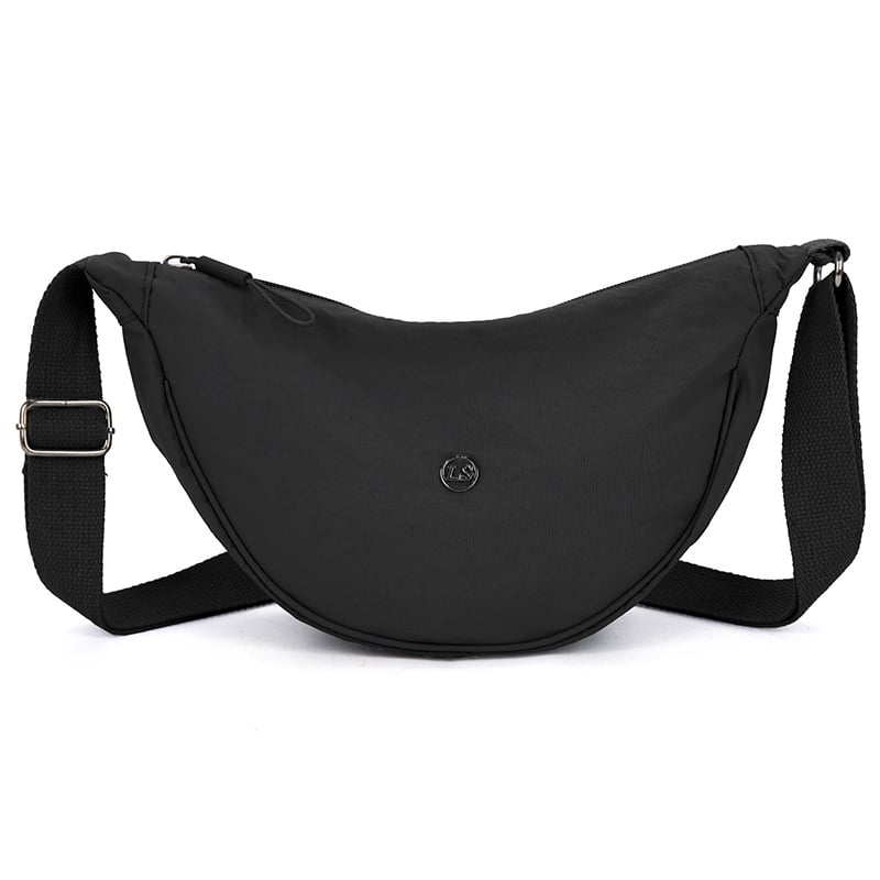 Nylon crossbody torbica u stilu knedle, vodootporna, s jednom naramenicom, velik kapacitet za svakodnevnu upotrebu