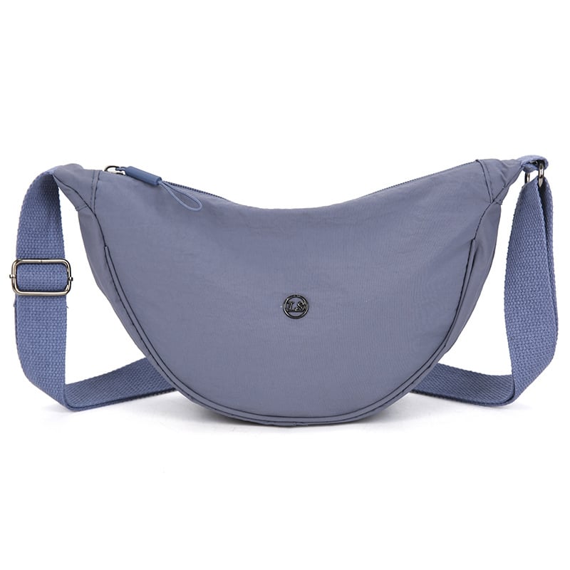 Nylon crossbody torbica u stilu knedle, vodootporna, s jednom naramenicom, velik kapacitet za svakodnevnu upotrebu