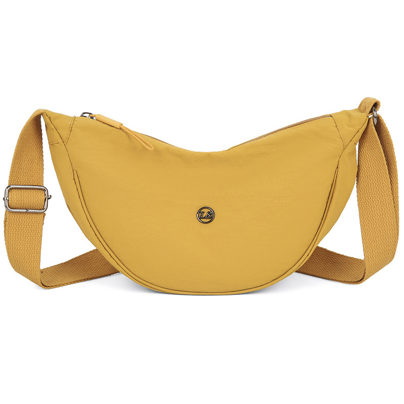 Nylon crossbody torbica u stilu knedle, vodootporna, s jednom naramenicom, velik kapacitet za svakodnevnu upotrebu