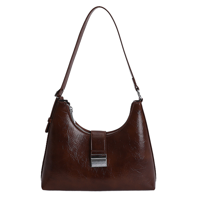 Ženska torbica u francuskom stilu, ispod pazuha, vintage casual crossbody, proljeće 2026