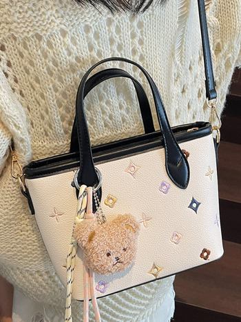 PU kožna mini bucket torbica, ljeto 2025, minimalistički dizajn, crossbody