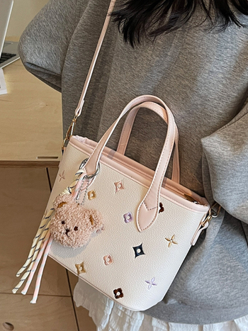 PU kožna mini bucket torbica, ljeto 2025, minimalistički dizajn, crossbody