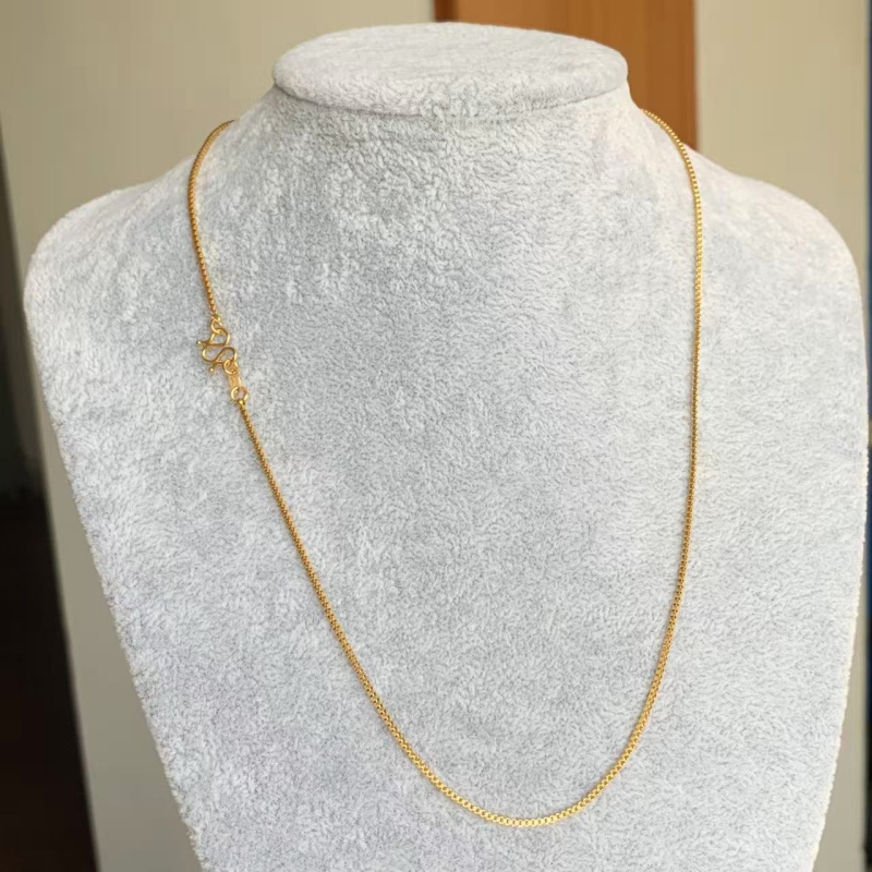 Nakit za ključnu kost od titan čeličnog materijala s M kopčom, miješani stilovi lanaca: box lanac, O‑oblik lanac, lanac u stilu Chopard, spacer perle suncokreta, lanac s kuglicama i zmijskog tipa lanac
