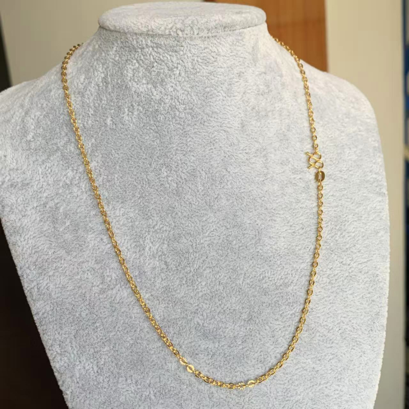 Nakit za ključnu kost od titan čeličnog materijala s M kopčom, miješani stilovi lanaca: box lanac, O‑oblik lanac, lanac u stilu Chopard, spacer perle suncokreta, lanac s kuglicama i zmijskog tipa lanac