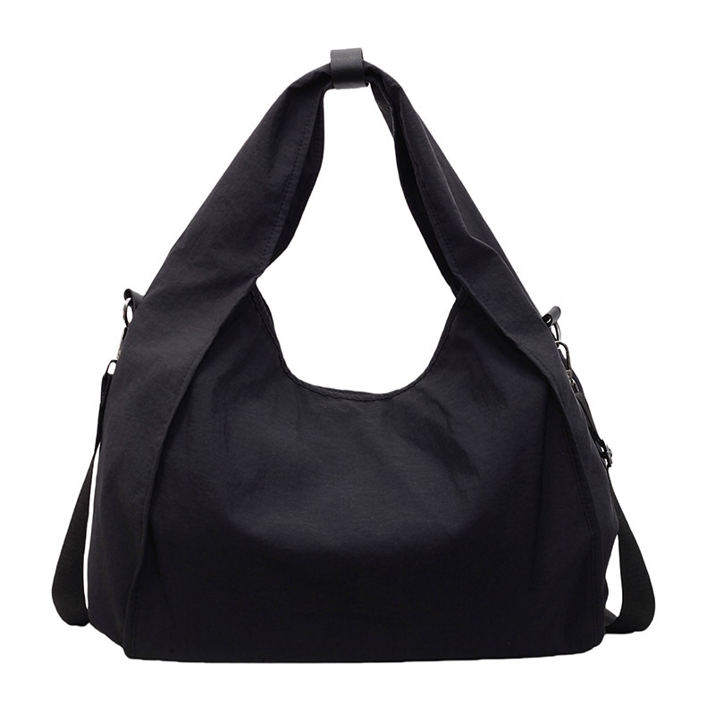 Torba od najlona s velikim kapacitetom — torba za rame, crossbody i ručna torba, platnena torba, moderna i jednostavna
