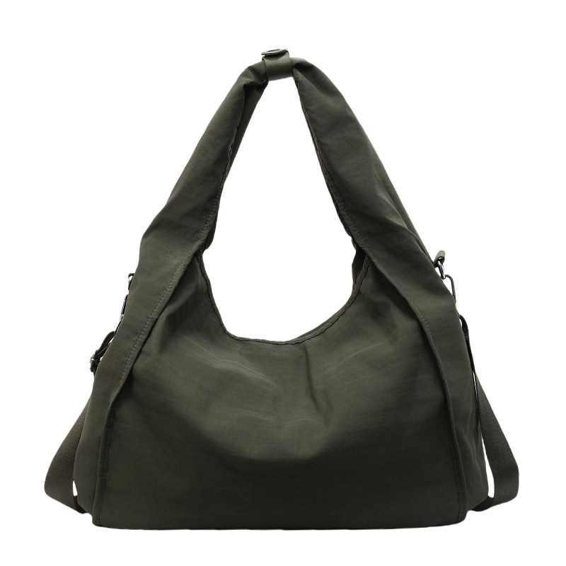 Torba od najlona s velikim kapacitetom — torba za rame, crossbody i ručna torba, platnena torba, moderna i jednostavna