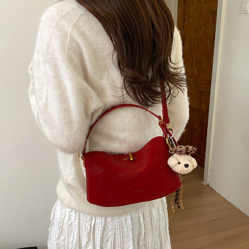 Korejska luksuzna ženska Dumpling torba – mala crossbody, proljeće 2026