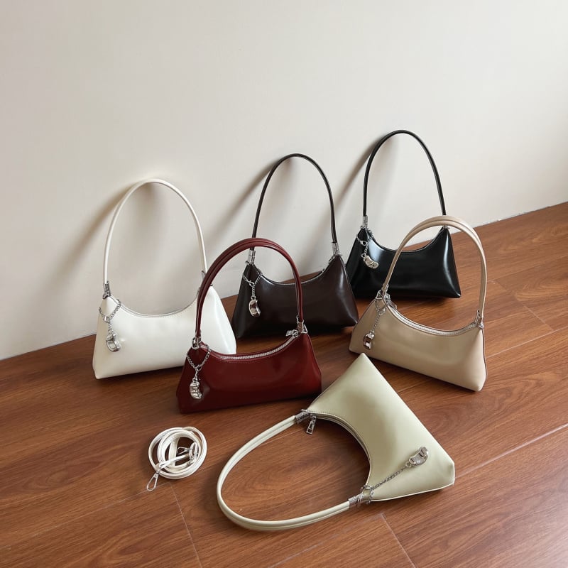 Ženska PU crossbody torba, srednja veličina, 2025 novi dizajn, gradski minimalistički stil, svakodnevna torba
