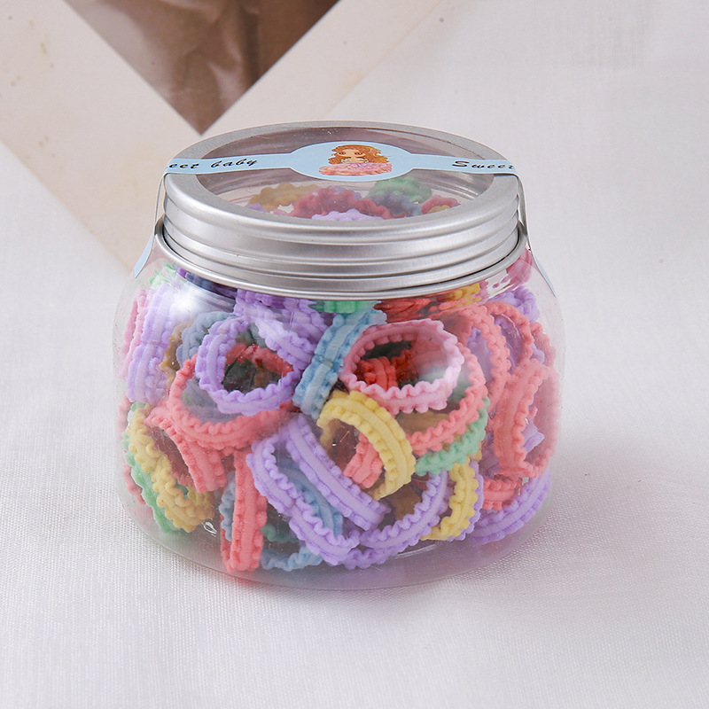 Csipkés hajgumi gyerekeknek, színes, magas rugalmasságú, nem kárt okoz a hajban, lányoknak