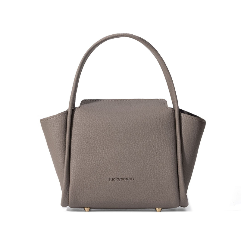 2025 minimalistička jednobojna kanta torba, nišnog dizajna, inspirirana košarom za povrće, zapadnjački stil, svakodnevna crossbody torba.