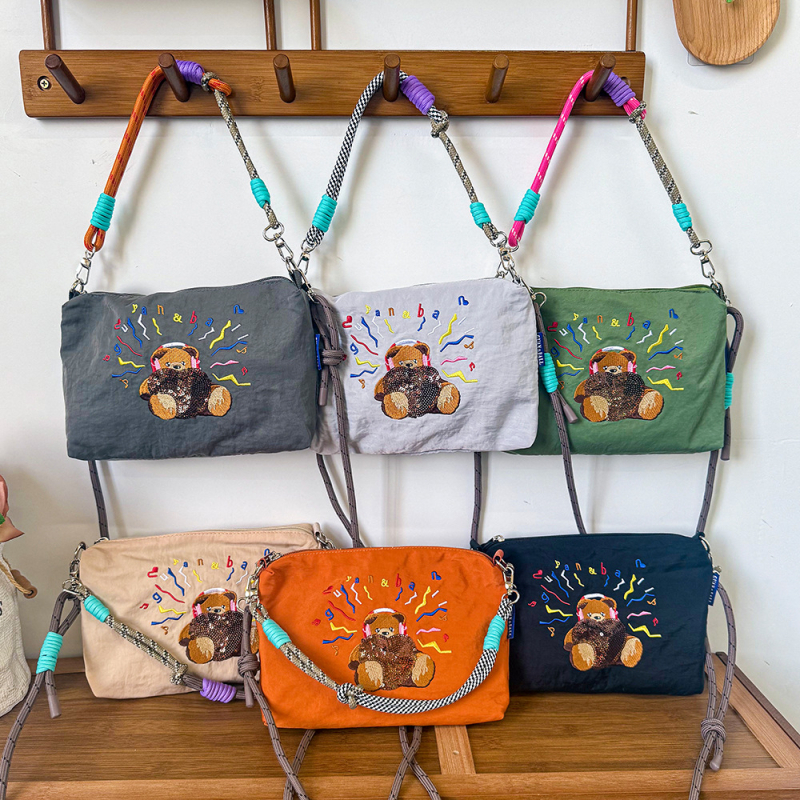 Ženska vodootporna torba za rame sa japanskim vezom, svestrana, velik kapacitet, svakodnevna crossbody torba