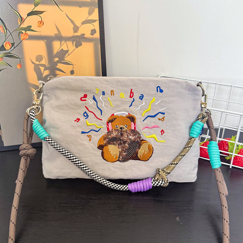 Ženska vodootporna torba za rame sa japanskim vezom, svestrana, velik kapacitet, svakodnevna crossbody torba