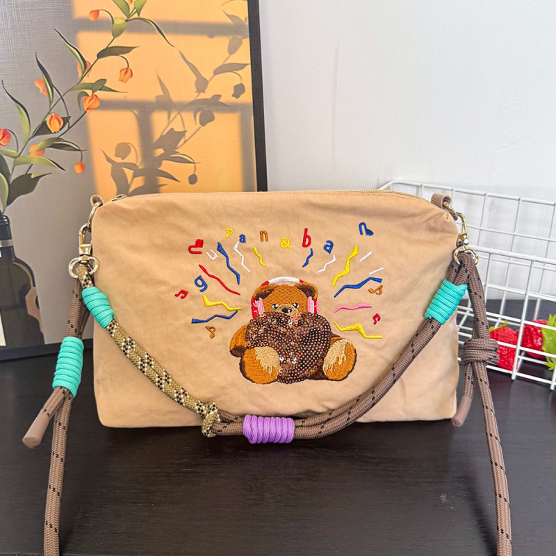 Ženska vodootporna torba za rame sa japanskim vezom, svestrana, velik kapacitet, svakodnevna crossbody torba