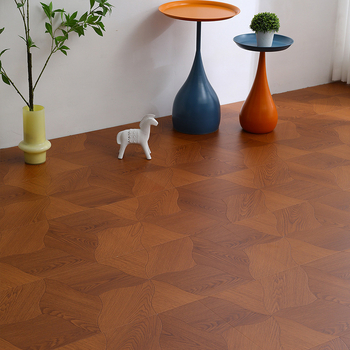 Δάπεδο laminate με σχέδιο φύλλου λωτού, 12 mm, σύστημα κλειδώματος, ανθεκτικό στη φθορά