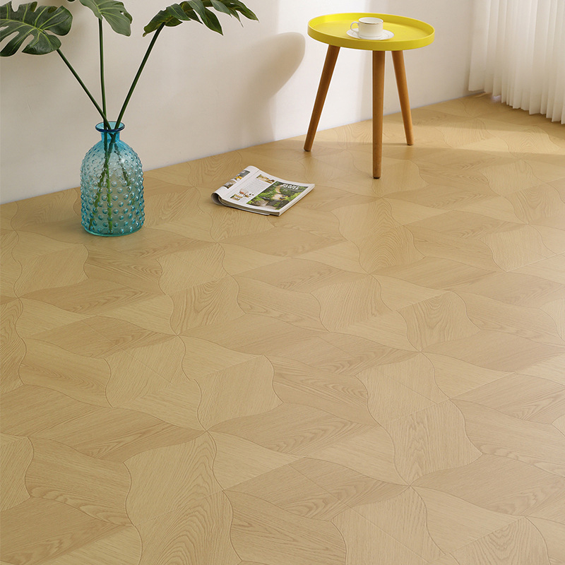 Δάπεδο laminate με σχέδιο φύλλου λωτού, 12 mm, σύστημα κλειδώματος, ανθεκτικό στη φθορά