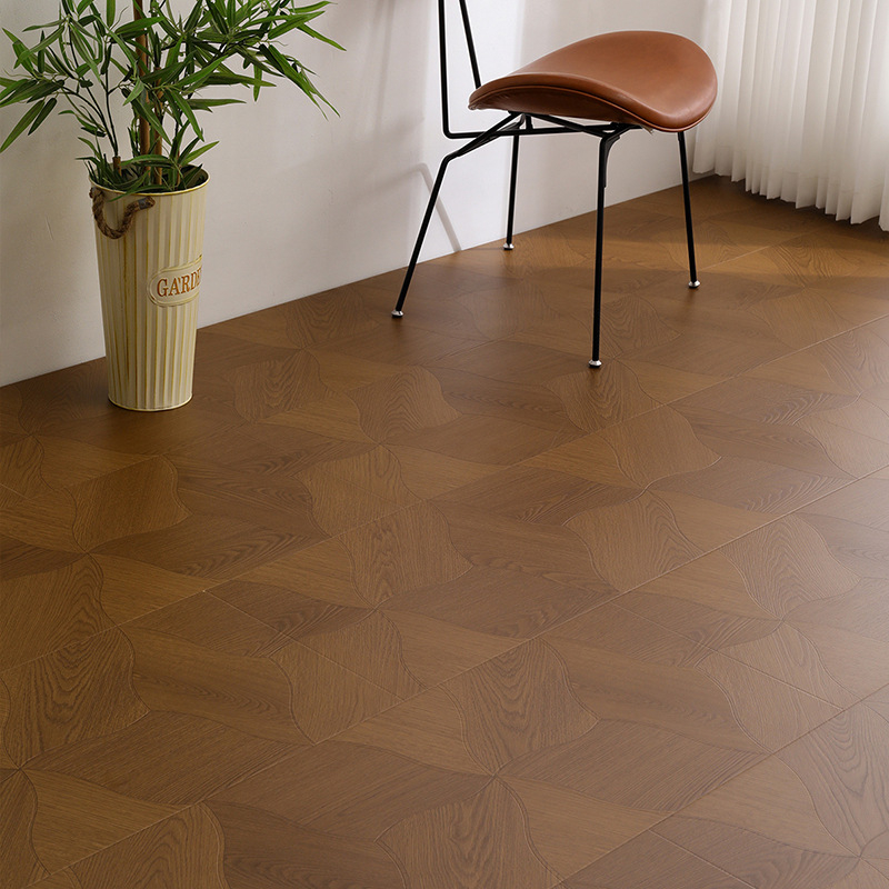 Δάπεδο laminate με σχέδιο φύλλου λωτού, 12 mm, σύστημα κλειδώματος, ανθεκτικό στη φθορά