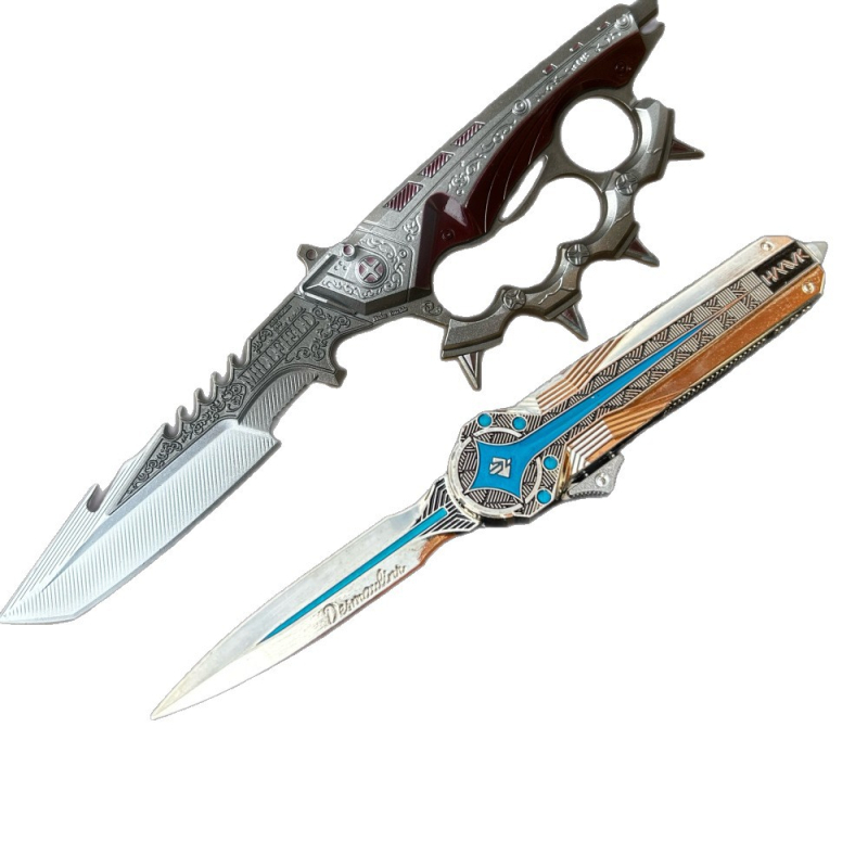 Delta set modela perifernih oružja – Creed Polaris nož Shadow Blade, dekorativna kolekcija (bez oštrine)