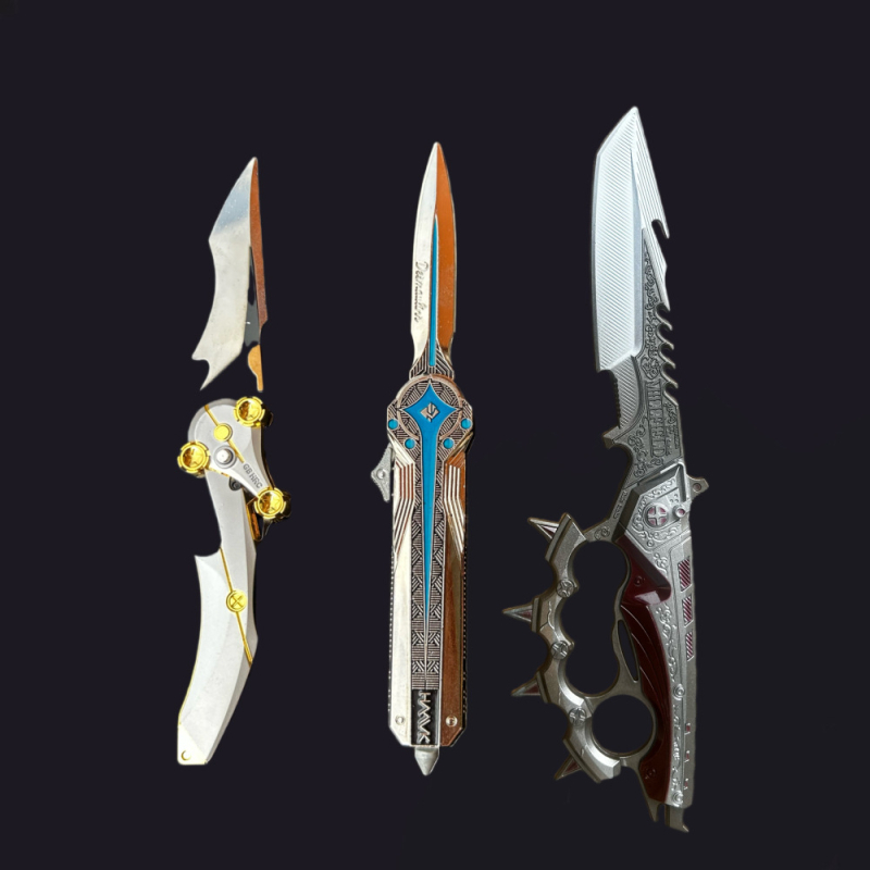 Delta set modela perifernih oružja – Creed Polaris nož Shadow Blade, dekorativna kolekcija (bez oštrine)