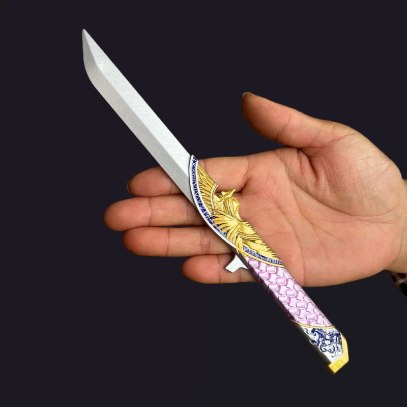 Delta set modela perifernih oružja – Creed Polaris nož Shadow Blade, dekorativna kolekcija (bez oštrine)