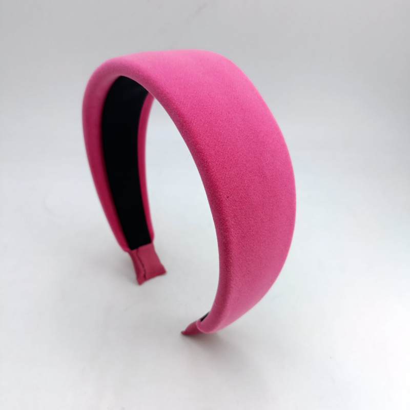 5 cm ultra široka crvena traka za kosu za jesen/zimu, elegantan ženski vintage stil, ručno izrađeno