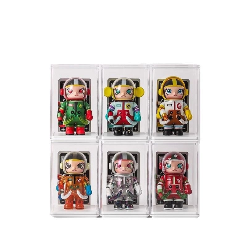 Prozirna akrilna vitrina i kutija za LEGO blind box kutije i figure, s zaštitom od prašine