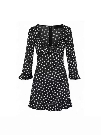 Ženska semišna jakna s floralnim uzorkom, vintage radničkog stila, srednje duljine, dugi rukavi, ovratnik s kopčom, zatvaranje na zip, casual stil za jesen-zimu