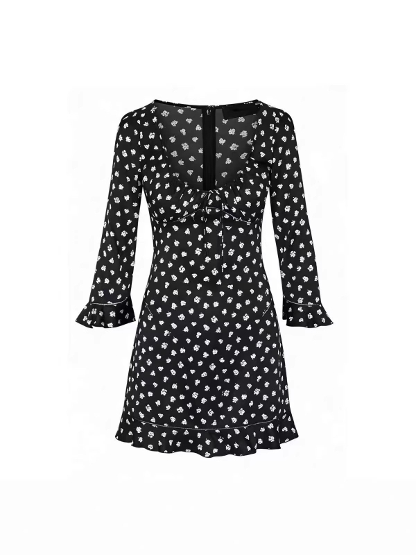 Ženska semišna jakna s floralnim uzorkom, vintage radničkog stila, srednje duljine, dugi rukavi, ovratnik s kopčom, zatvaranje na zip, casual stil za jesen-zimu