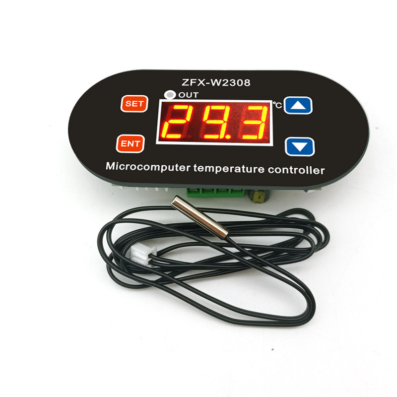 W2308 Termostat za litijsku bateriju, direktni izlaz 24V-100V, digitalni prikaz temperature