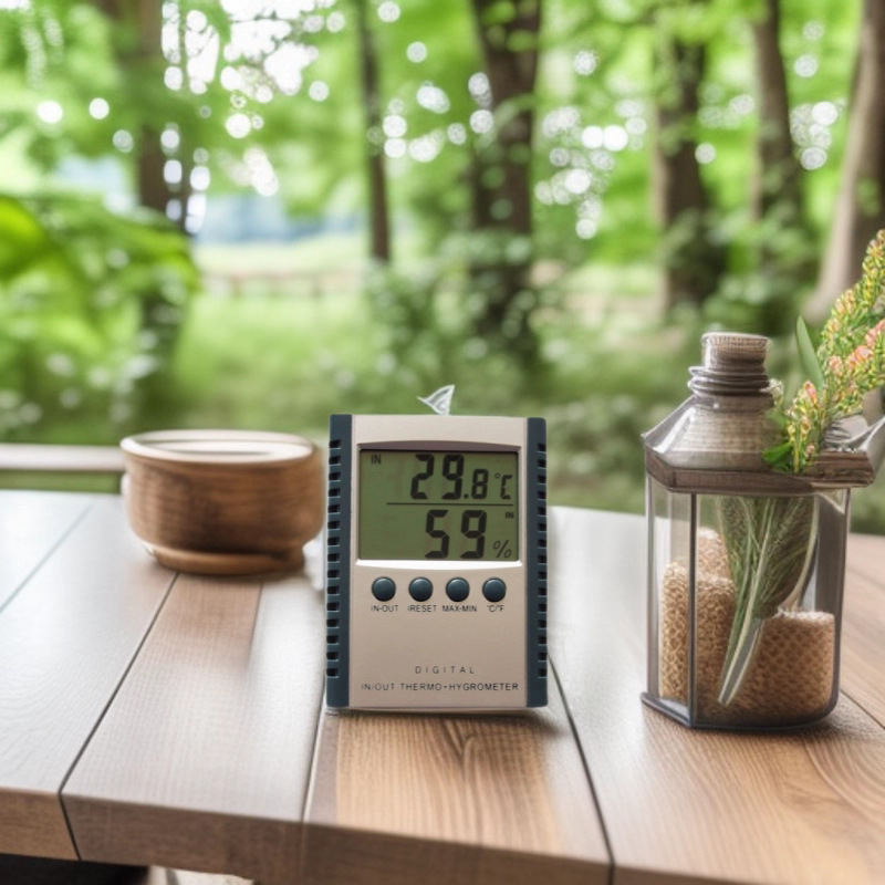 HC520 Elektronički mjerač temperature i vlage s kontrolom