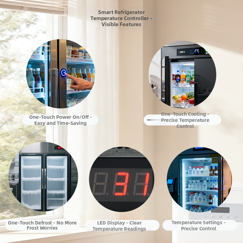 Kontroler temperature i vlage sa senzorom, potpuno inteligentan automatski termostat za podno grijanje