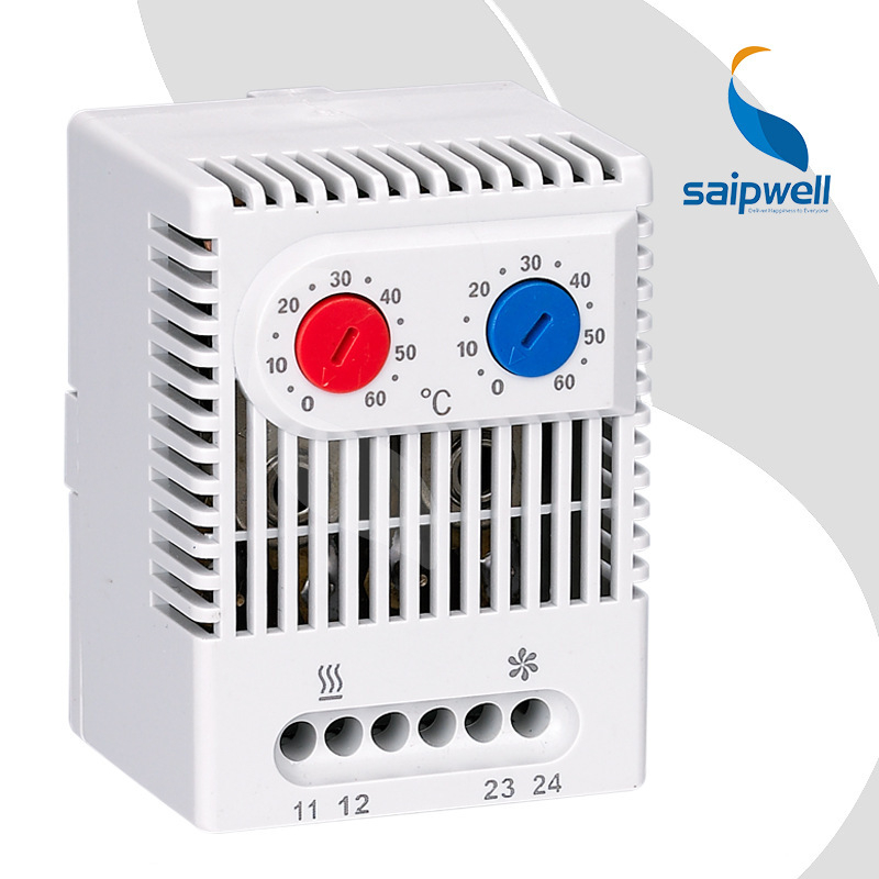 Automatski regulator temperature za električni ormarić, termostat za DIN-rail, regulacija temperature i vlage u razvodnoj kutiji, podesiva temperatura
