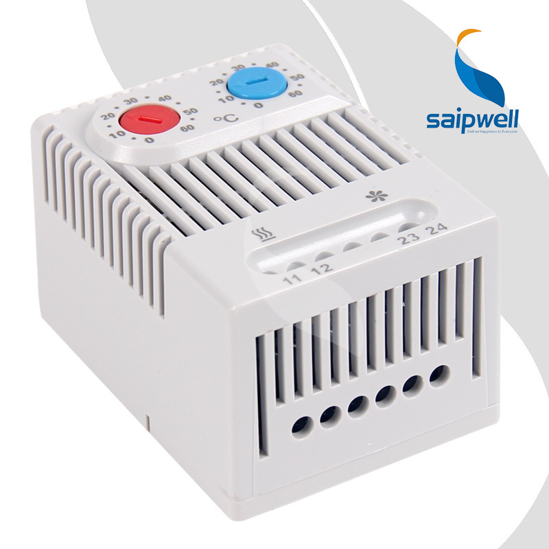 Automatski regulator temperature za električni ormarić, termostat za DIN-rail, regulacija temperature i vlage u razvodnoj kutiji, podesiva temperatura