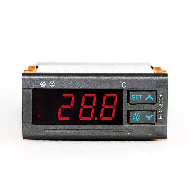 ETC-200 Regulator temperature za hlađenje i grijanje, odgoda alarma za odmrzavanje, pogodan za hladni lanac i spremnike za pohranu