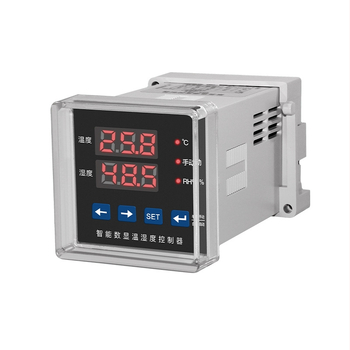 Pametni regulator temperature i vlage s digitalnim zaslonom i gumbom za panelni razvodnik
