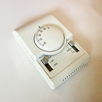 Tipkasti termostat za regulaciju temperature, mehanički termostat za grijanje i hlađenje, dvodjelni centralni klima-uređaj termostat, regulator temperature