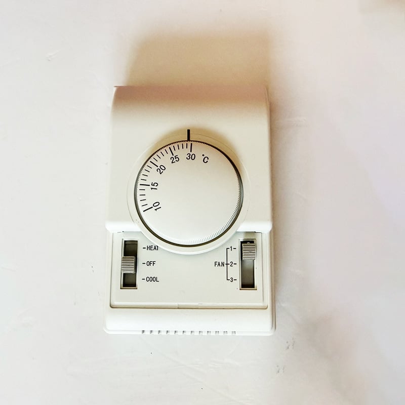 Tipkasti termostat za regulaciju temperature, mehanički termostat za grijanje i hlađenje, dvodjelni centralni klima-uređaj termostat, regulator temperature