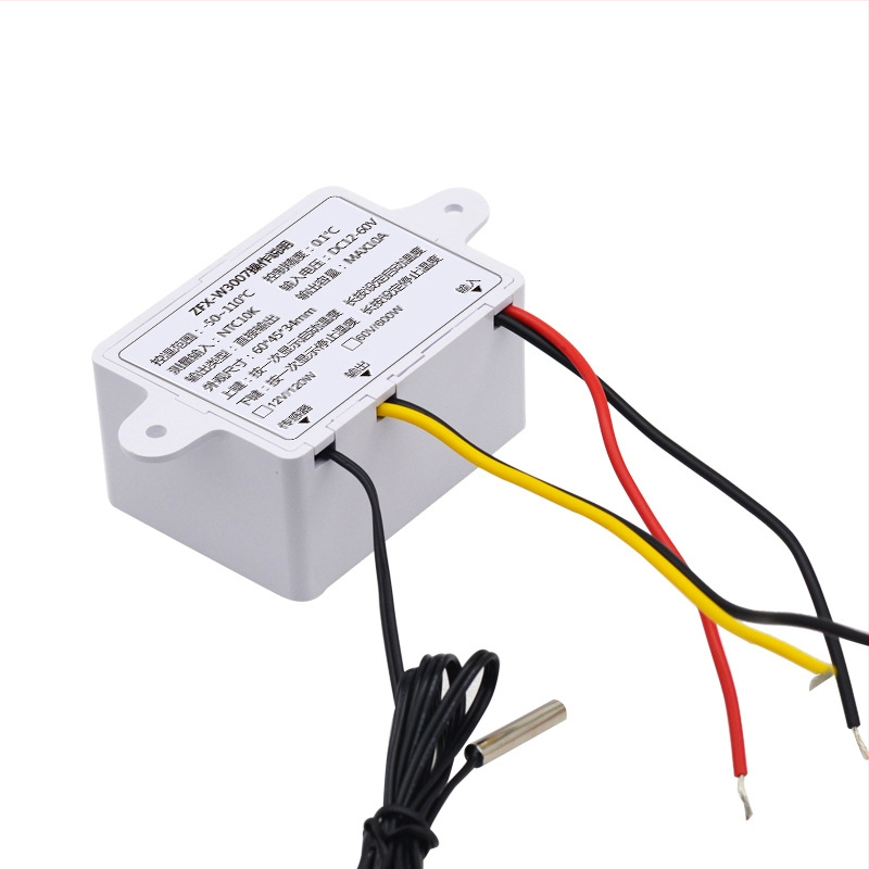 ZFX-W3007 Regulator temperatura litijske baterije, 12V–60V, inteligentni digitalni displej